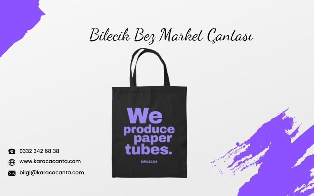 Bilecik Bez Market Çantası