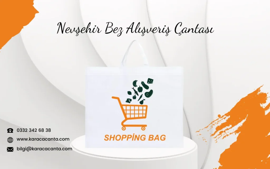Nevşehir Bez Alışveriş Çantası
